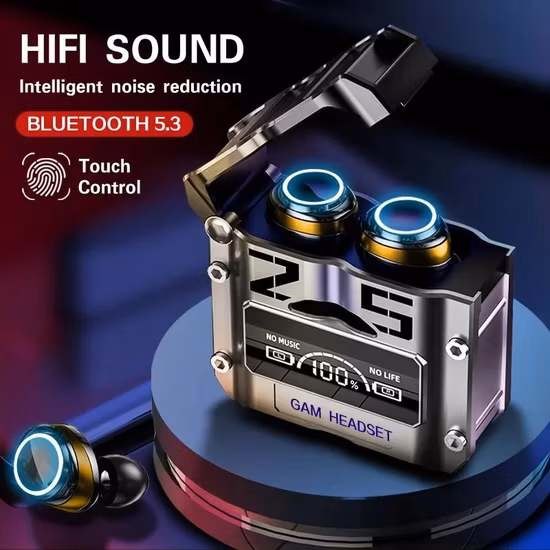 Lenovo Thinkplus X16 Wireless Bluetooth Earphones Touch Control Noise Reduction Headsets Tws Gaming Headphones - White