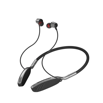 Neckband in Ear Sport Wireless Earphone Headphone with Hands Mic Mobile Phone Bluetooth Earphone in Ear Bluetooth Earbud with TF Card Music Play Model