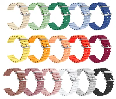 2023 New Arrival Ocean Band Colors for Apple Watch Ultra